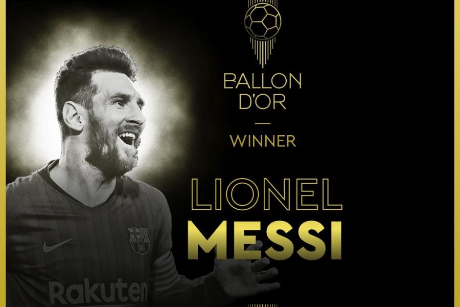 Messi 6-cı dəfə "Qızıl top"u qazandı