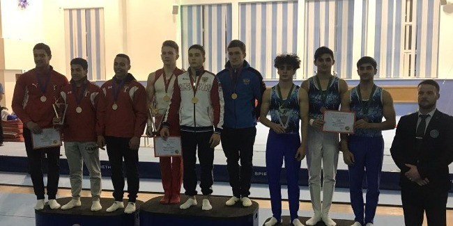 Gimnastlarımız Rusiyada 7 medal qazanıb