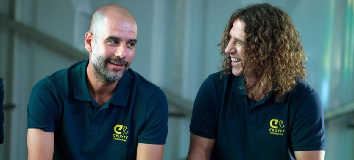 Puyol: "Qvardiolanın yenidən ÇL-i qazanmasını istəyirəm"