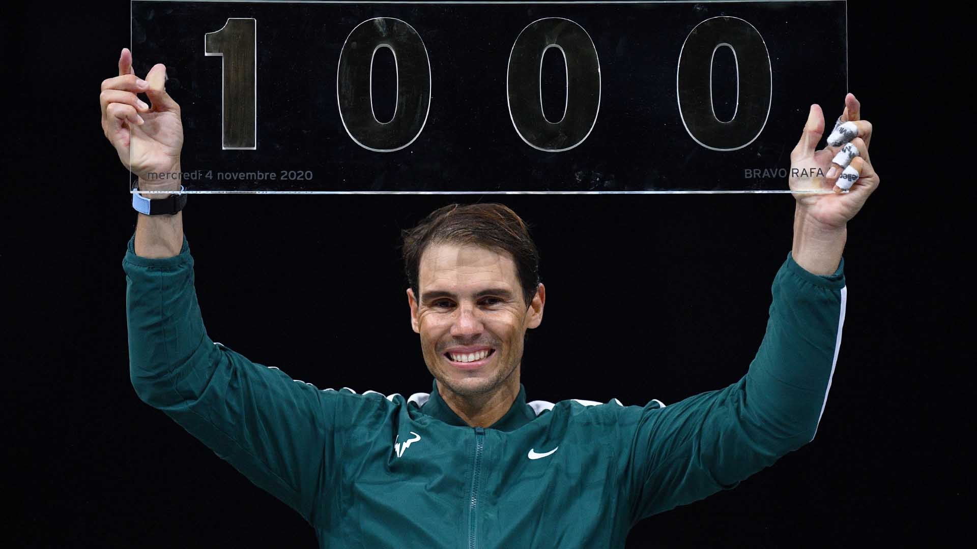 Rafael Nadal karyerasında 1000-ci qələbəsini qazanıb