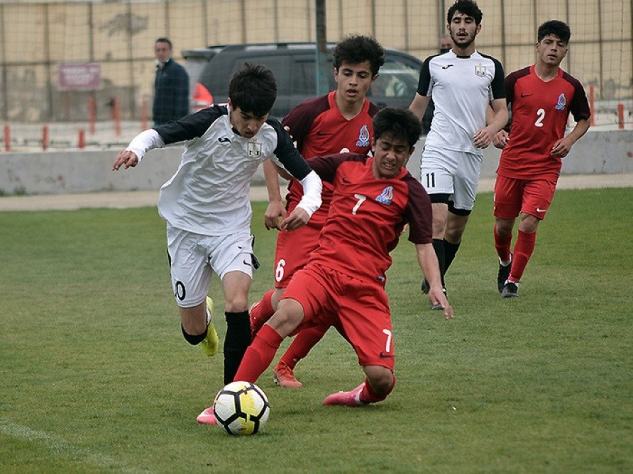 U-19 millimiz "Neftçi"dəki həmyaşıdları ilə yoxlama oyunu keçirib