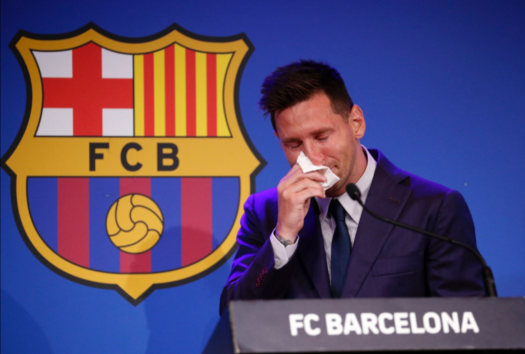 Messi "Barselona"nı göz yaşları ilə tərk etdi