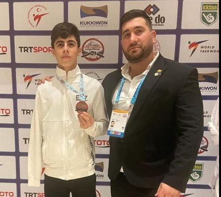 Parataekvondoçumuz dünya çempionatında bürünc medal qazanıb