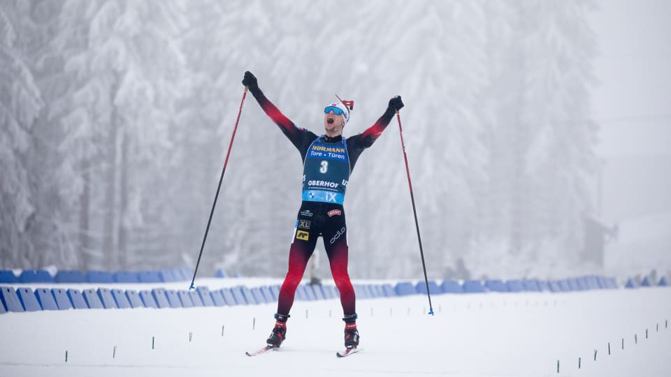 Biatlon üzrə dünya çempionatında norveçlilər fərqi artırır