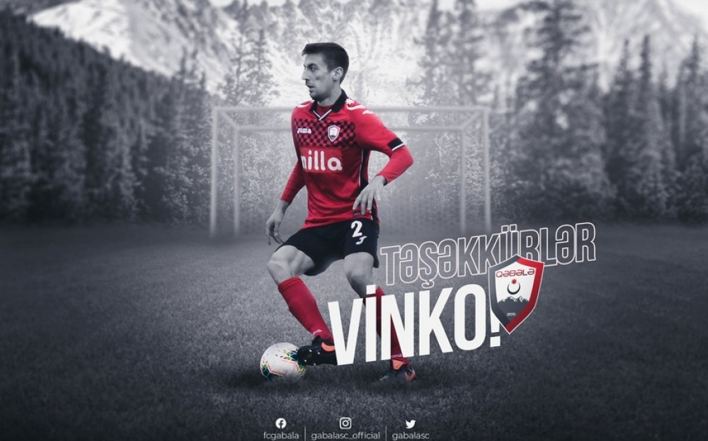 “Qəbələ” futbolçusu Vinko Medimoreçlə yollarını ayırıb