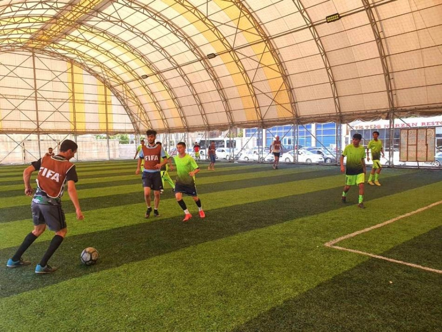 Şəhid Xalid Əzizzadənin xatirəsinə mini futbol üzrə Bakı turniri keçirilib