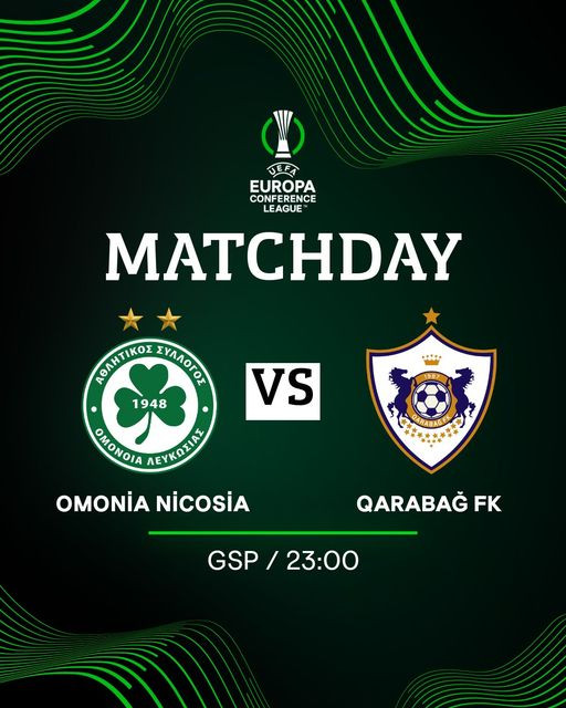 "Qarabağ" bu gün "Omoniya" ilə qarşılaşacaq