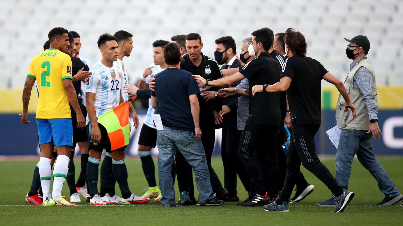 Braziliya - Argentina oyunu yarımçıq dayandırıldı