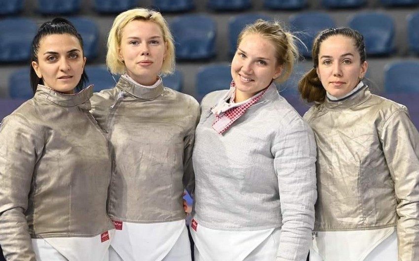 Qadın qılıncoynadanlarımız İslamiadanın qızıl medalına yiyələndi