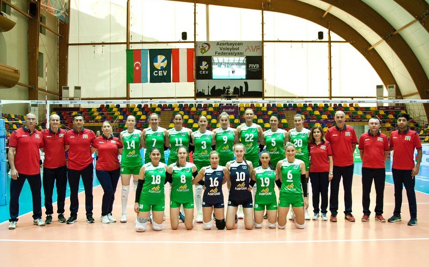 Qadın voleybolçularımız Avstriya millisini məğlub edib