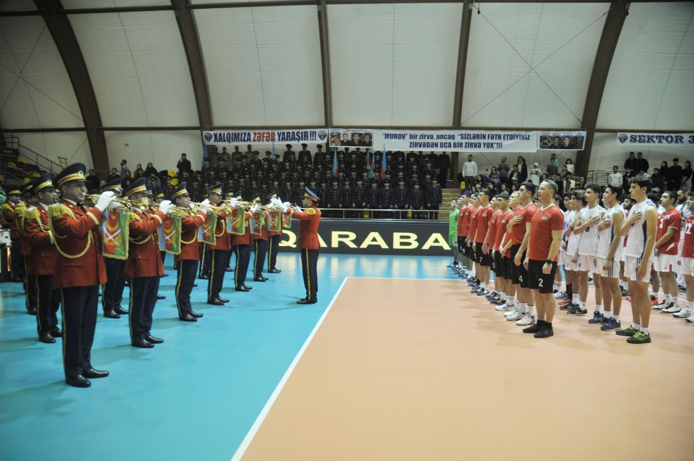 Kişilərdən ibarət voleybol üzrə Azərbaycan çempionatına start verilib