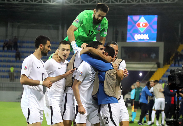 Millimiz UEFA Millətlər Liqasında ilk qələbəsini qazandı