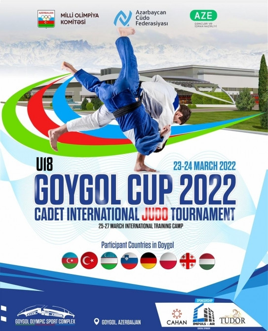 Sabah Göygöl Olimpiya İdman Kompleksində 18 yaşadək cüdoçular arasında beynəlxalq turnir start götürəcək