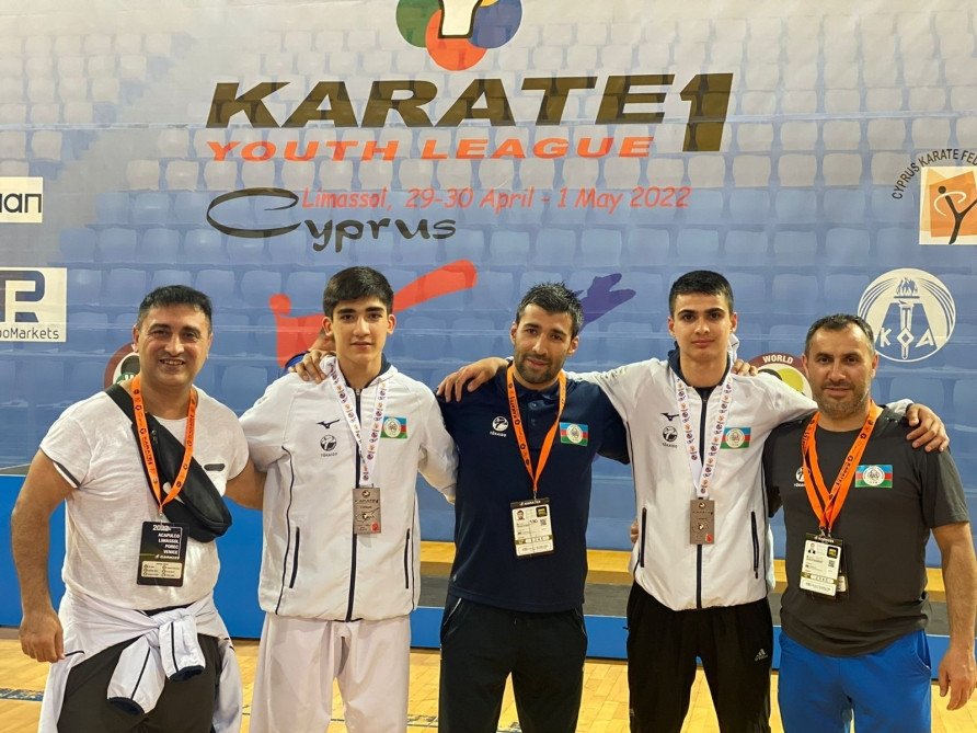 Karate1 Gənclər liqasında komandamız 2 medal qazanıb