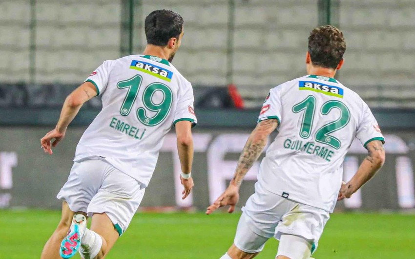 Mahir Emreli "Konyaspor"da ilk qolunu vurub