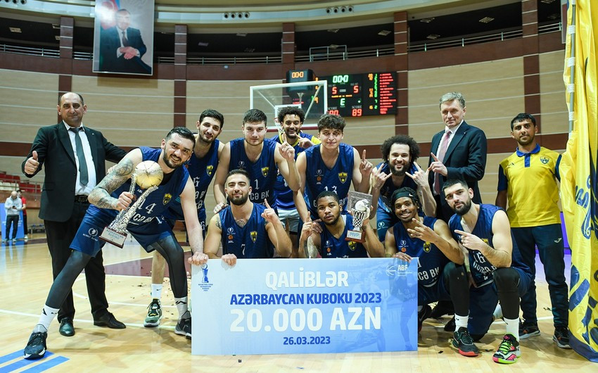 "Gəncə" basketbol üzrə Azərbaycan Kubokunun qalibi olub