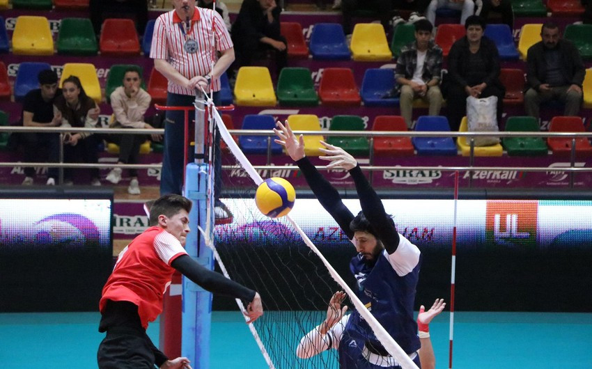 Voleybol üzrə Azərbaycan çempionatında yarımfinal mərhələsinə start verilib