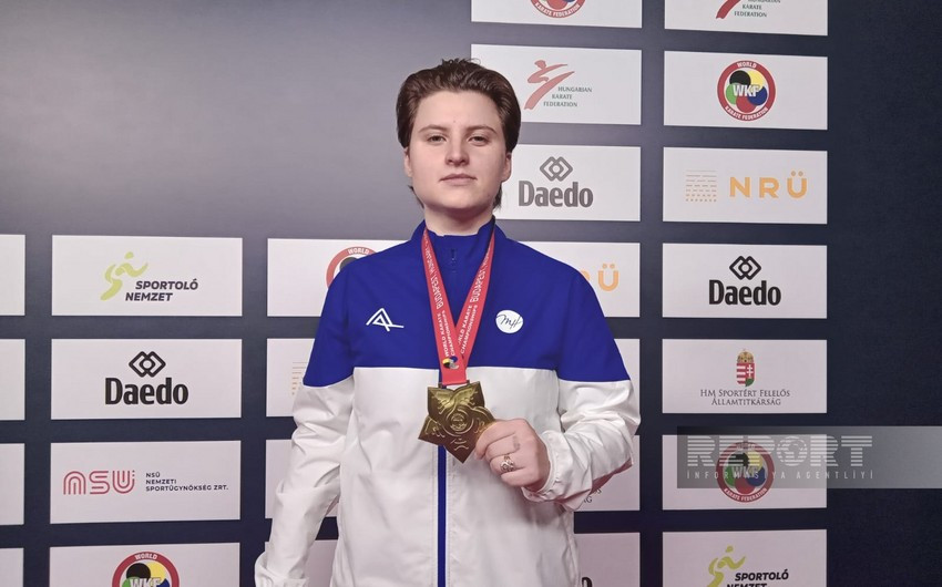 Karate millimiz dünya çempionatını 2 qızıl medalla başa vurdu