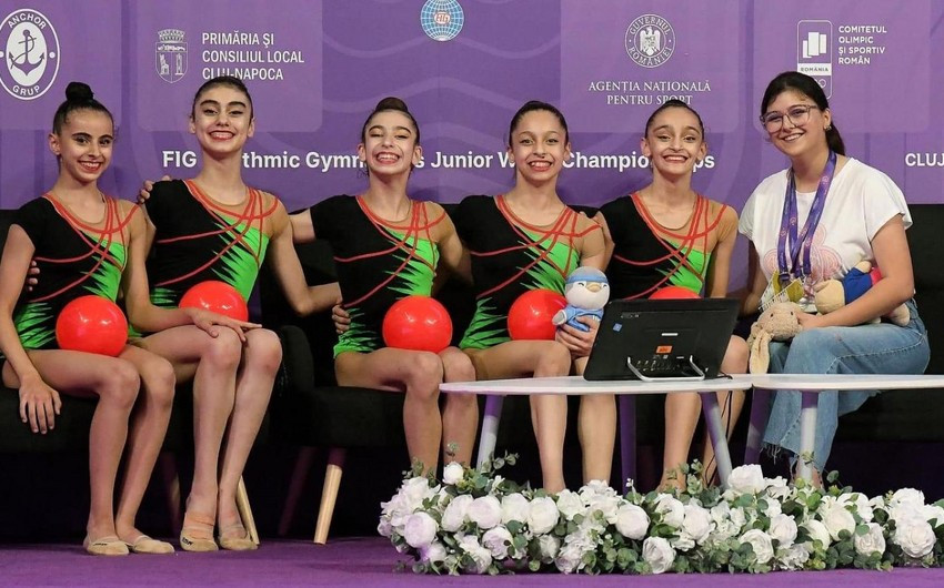 Yeniyetmə gimnastlarımız dünya çempionatını 3 medalla tamamladı