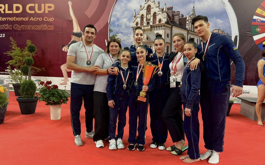 Azərbaycan gimnastları qızıl medal qazanıblar