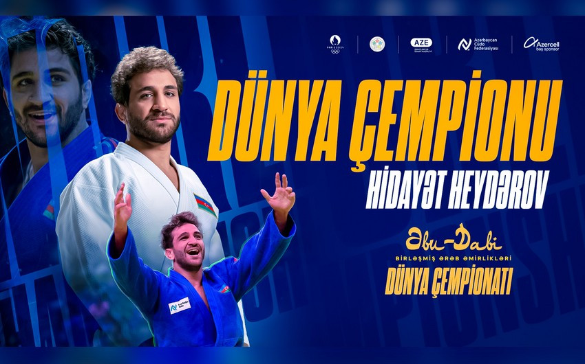 Hidayət Heydərov dünya çempionu oldu