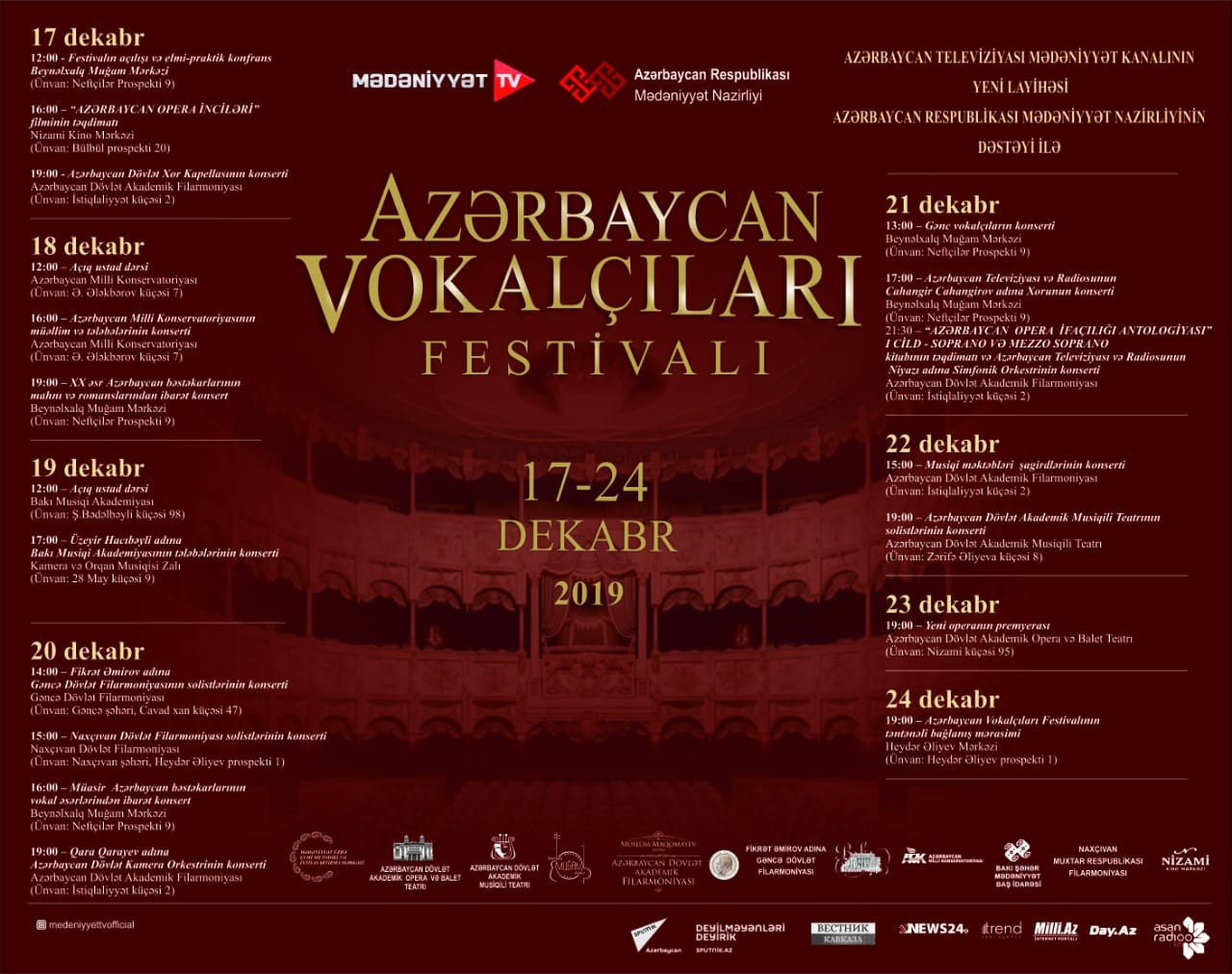 Azərbaycan Vokalçıları Festivalına az qaldı - Ölkəmizin mədəni həyatında ilk