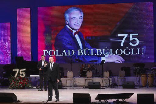 Xalq artisti Polad Bülbüloğlunun yubiley konserti təşkil olunub