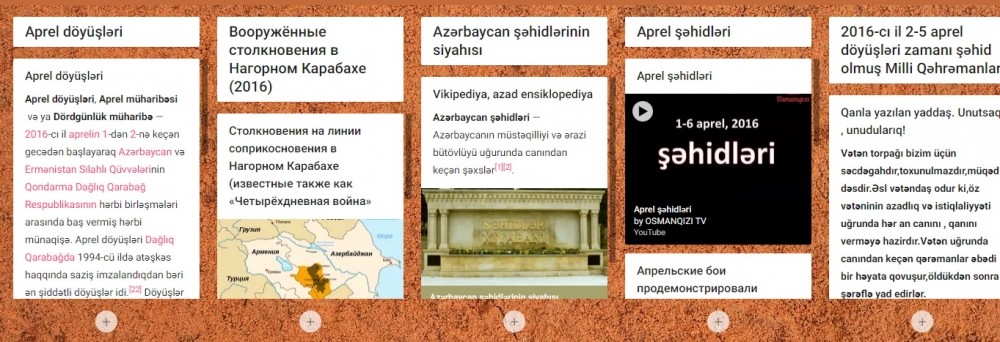 “Aprel – 2016” virtual layihə