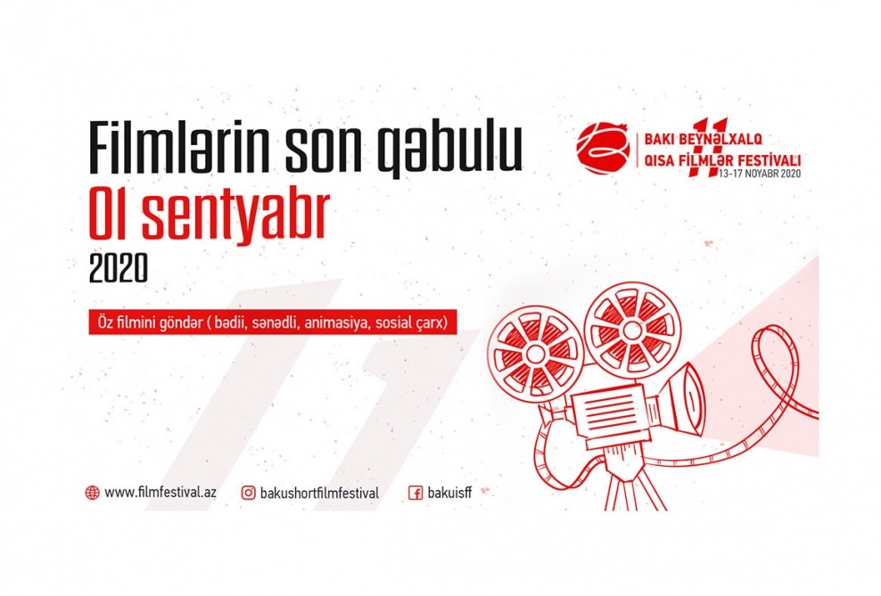 XI Bakı Beynəlxalq Qısa Filmlər Festivalına qəbul başlayıb