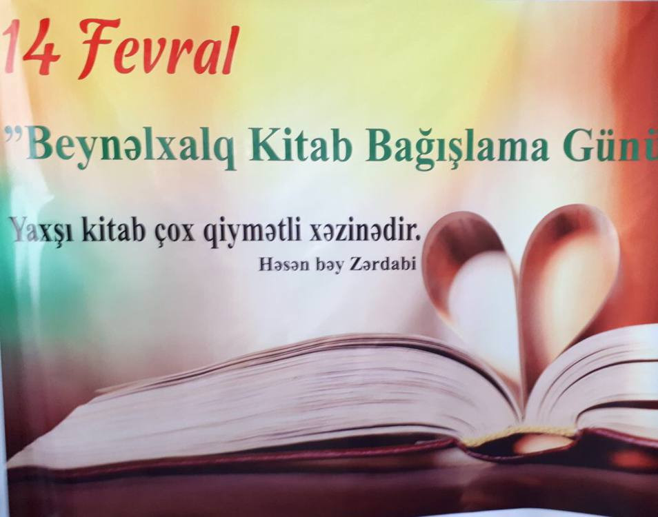 14 fevral - Beynəlxalq Kitab Bağışlama Günü