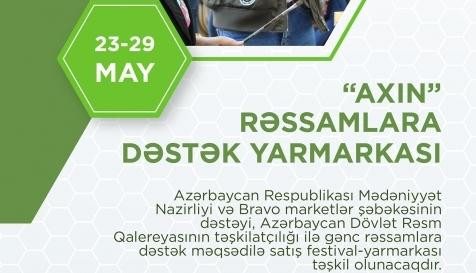 Bakıda rəssamlara dəstək yarmarkası təşkil olunacaq