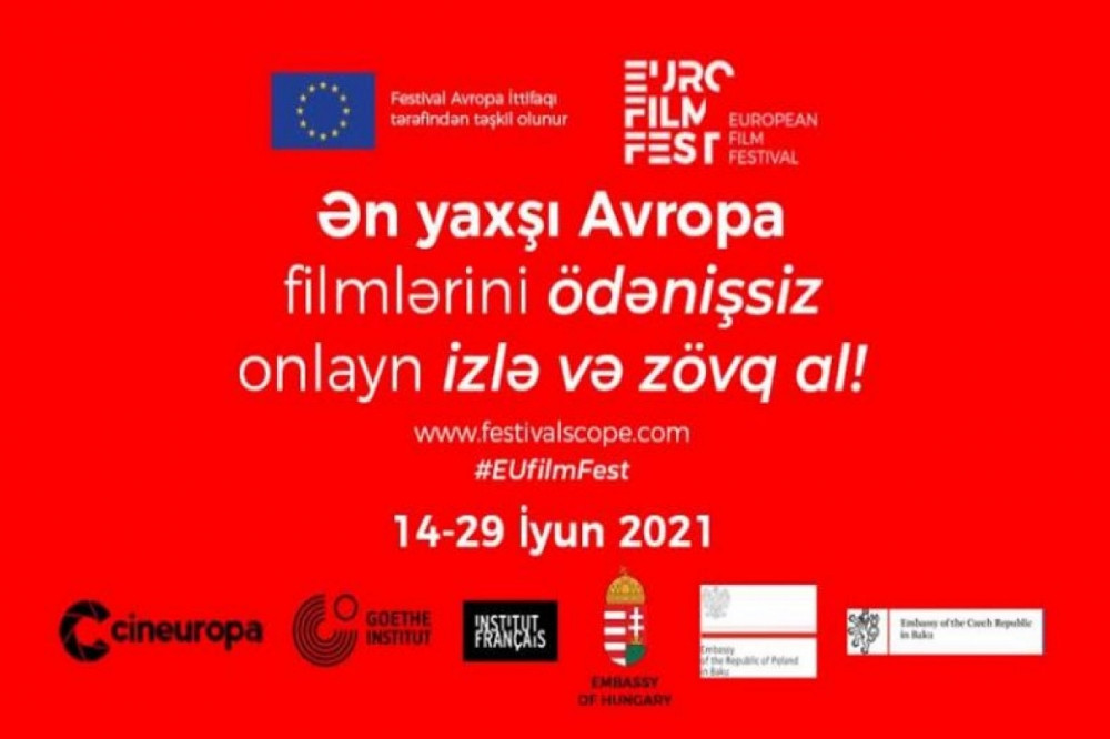 Avropa Film Festivalında 13 ölkədən 10 film nümayiş olunacaq