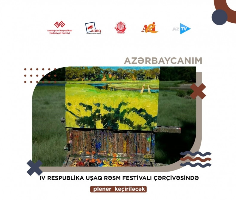 “Azərbaycanım” IV respublika uşaq rəsm festivalı çərçivəsində növbəti plener Milli Qurtuluş Gününə həsr olunacaq