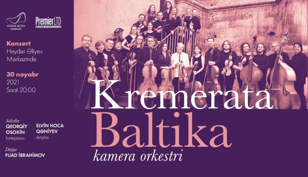 “Kremerata Baltika” kamera orkestri Heydər Əliyev Mərkəzində çıxış edəcək