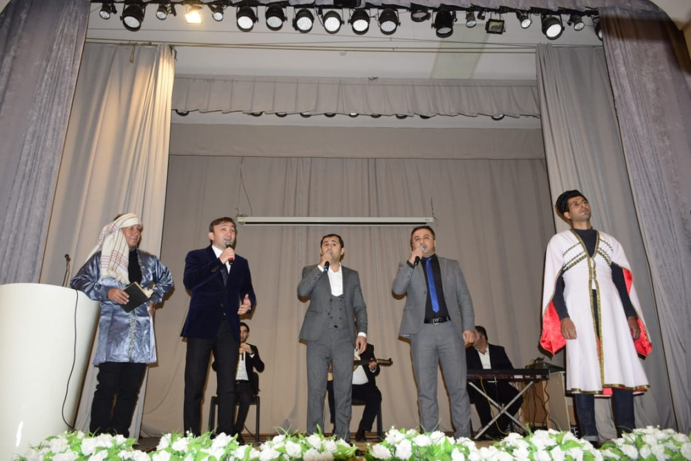 Masallıda “Nizami dünyası” musiqili ədəbi-bədii kompozisiyası nümayiş olunub
