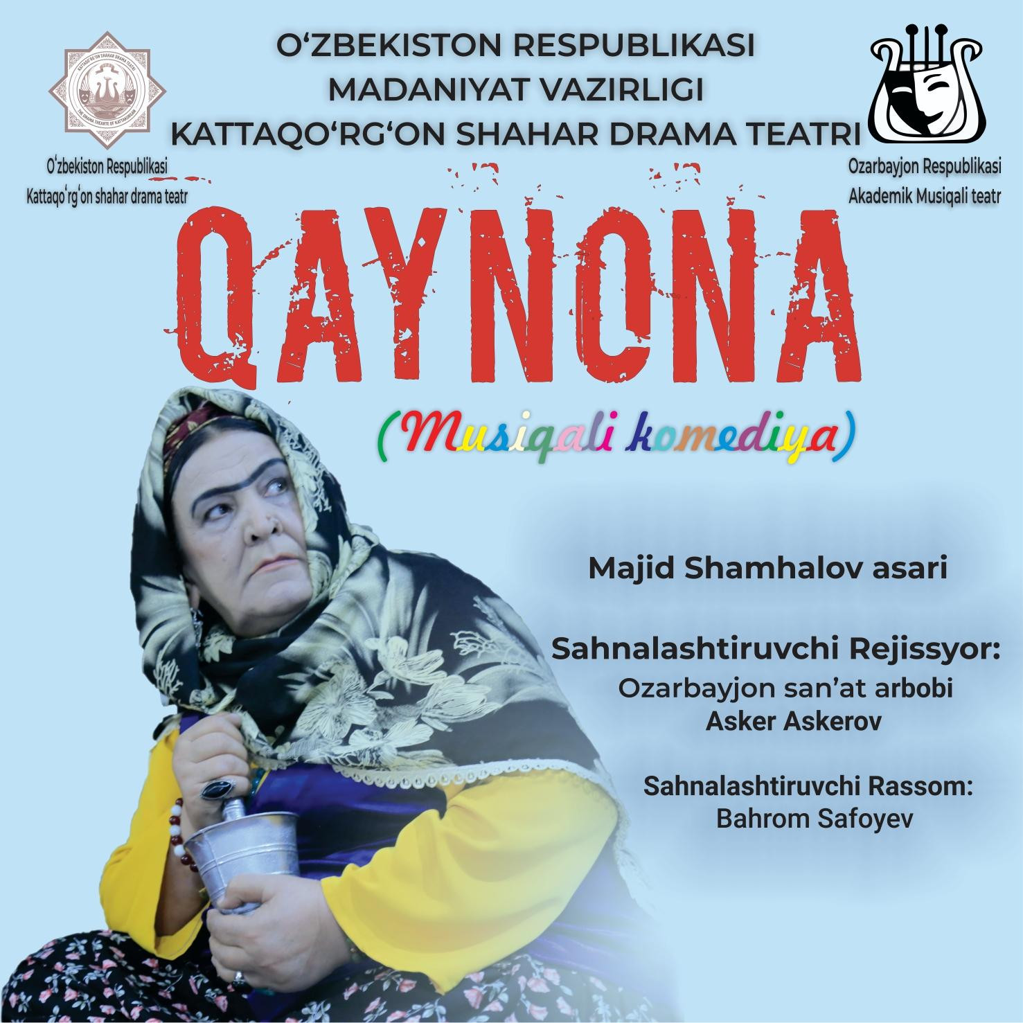 Özbəkistan teatrı Azərbaycana qastrol səfərinə gələcək