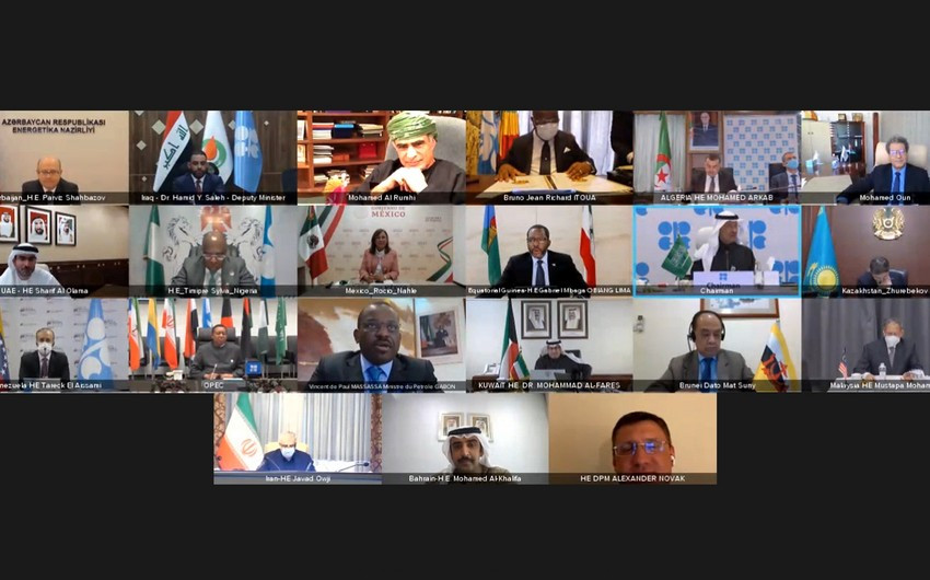 Azərbaycan “OPEC plus”un hasilat artımı ilə bağlı qərarını dəstəkləyib