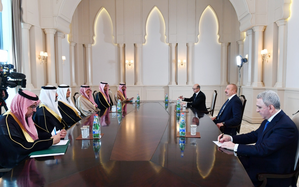 President Ilham Aliyev receives Saudi Arabia’s Energy Minister