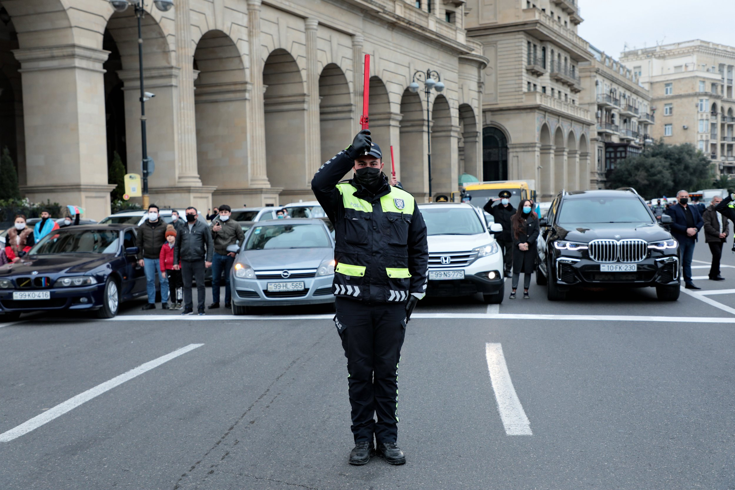 One-minute silence...