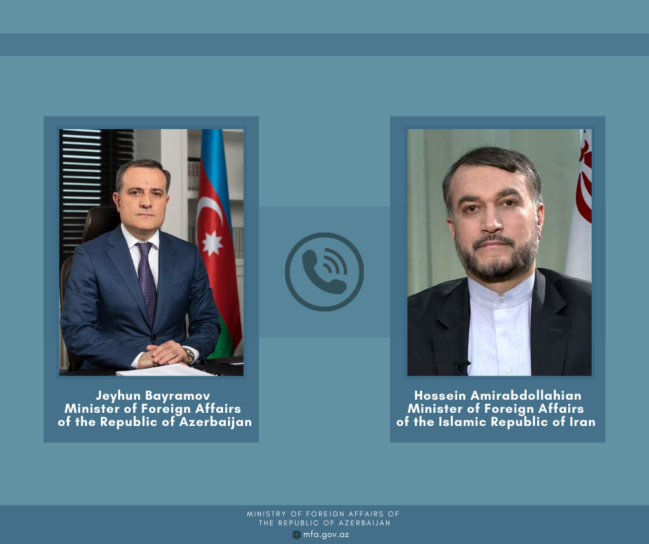 Состоялся телефонный разговор между министрами иностранных дел Азербайджана и Ирана
