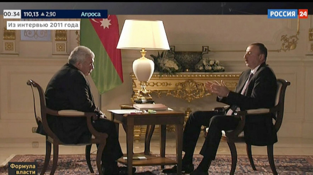 “Rossiya 24” telekanalında Prezident İlham Əliyevin 60 illik yubileyinə həsr olunmuş veriliş yayımlanıb