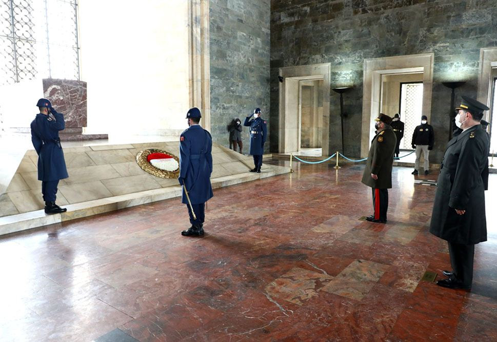 Азербайджанская делегация посетила Аныткабир