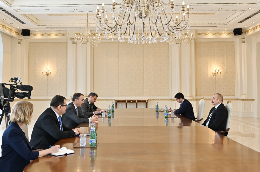 Azerbaijani President receives EU special representative for South Caucasus