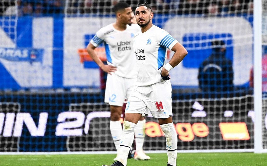 Между футболистами "Марселя" произошла перепалка