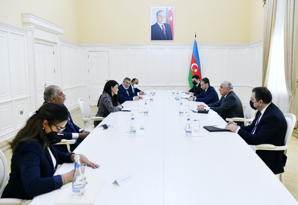 Əli Əsədov Misirin beynəlxalq əməkdaşlıq naziri ilə görüşüb