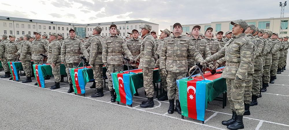 Military Oath-taking ceremonies held in Azerbaijani Army