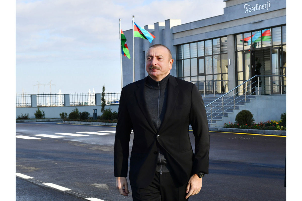 Azerbaijani President inaugurates "Yashma" s/s