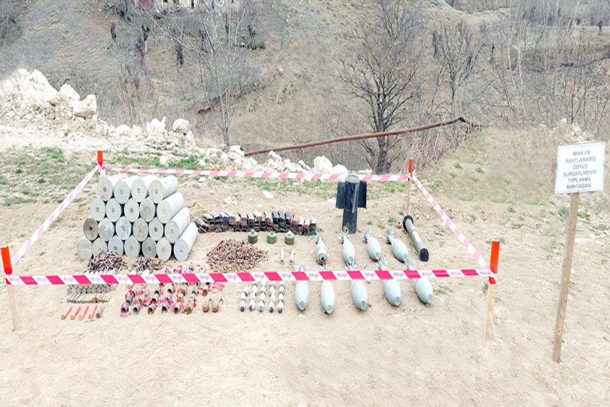 Bu il 955 ha ərazi minadan tam təmizlənib