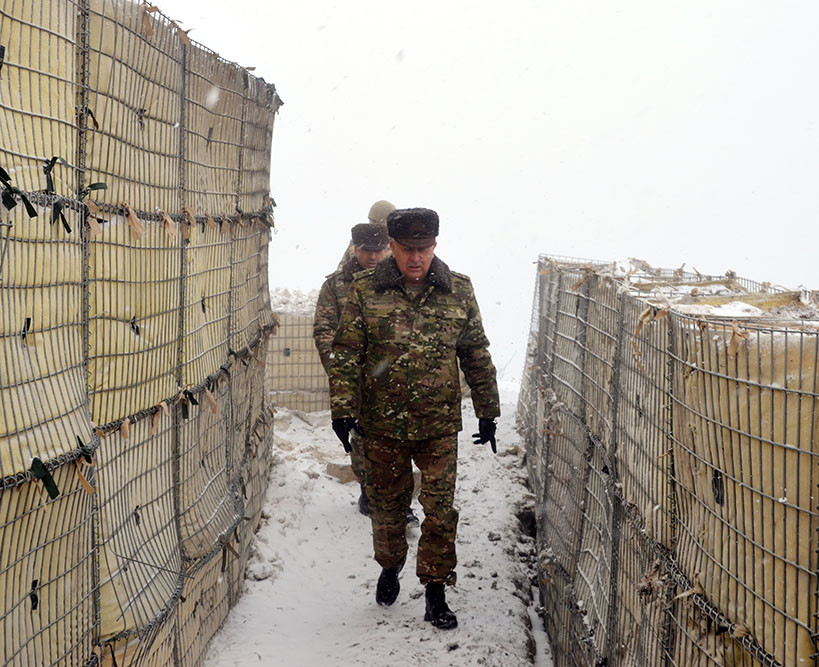 Ordumuzun Baş Qərargah rəisi Şuşa və Hadrutda: hərbi hissələrin döyüş hazırlığı yoxlanılıb