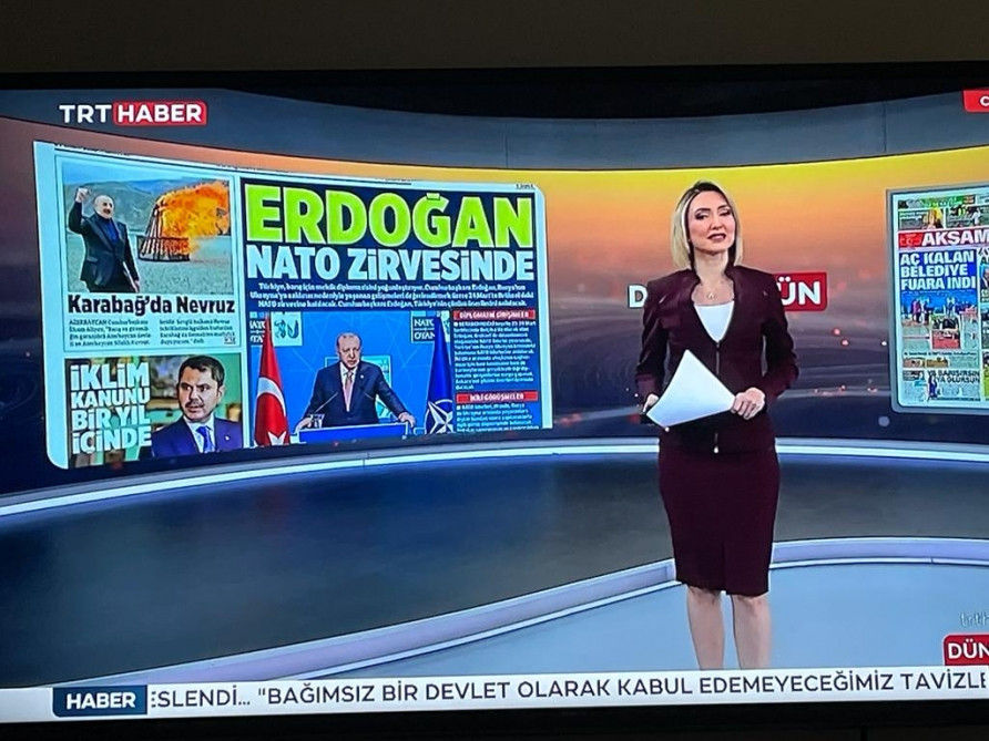 Türkiyə mediası Prezident İlham Əliyevin Qarabağa növbəti səfərini geniş işıqlandırıb